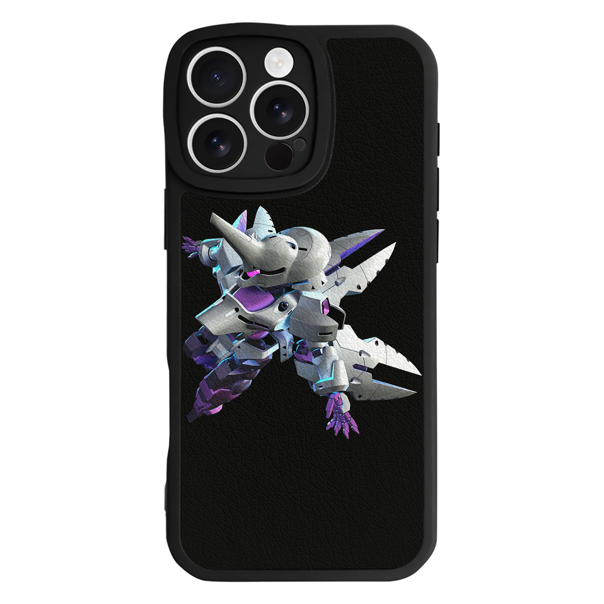 （画像用） 機動戦士ガンダム Mobile Suit Gundam 【iPhone 16シリーズ対応】シリコンスマホケース（レザー調） 材質：シリコン